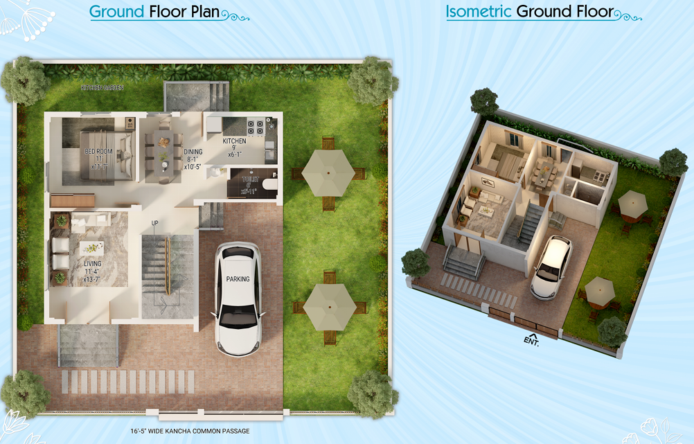 Buy Villa in Newtown that Offers Ample Space and Reliability